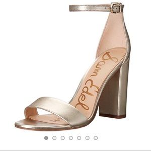 Sam Edelman Yaro Ankle Strap Heel - Sz 8